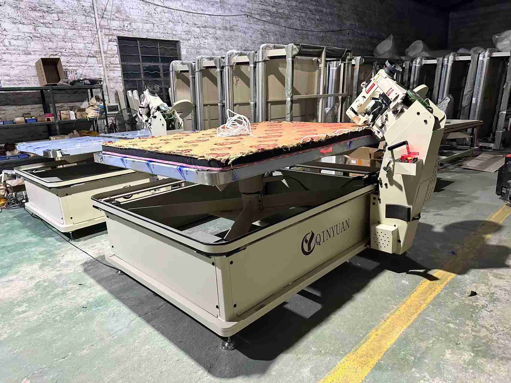 Export WB-3 Mattress Tape Edge Sewing Machine to Costa Rica_QingDao ...